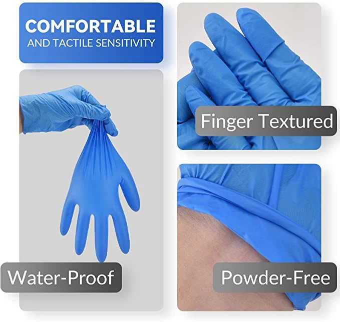 ADVANCE Blue Vinyl Gloves - Powder Free (4 Mil), 1,000 Gloves - BOGO 20% OFF - Image 8
