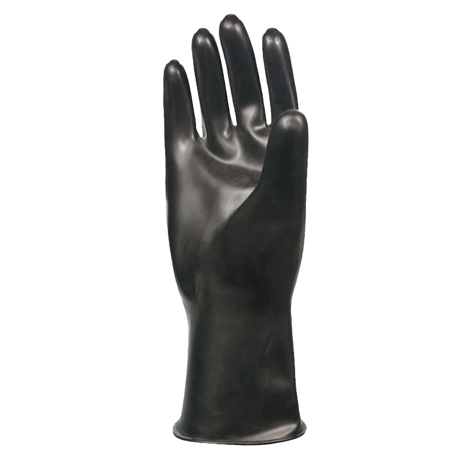 Butyl Chemical-Resistant Gloves, 25 mil, Black, 1 Pair - Image 2