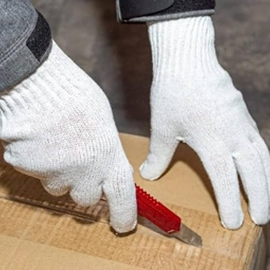 String Knit Cotton Gloves - Case/300 pairs - Image 3