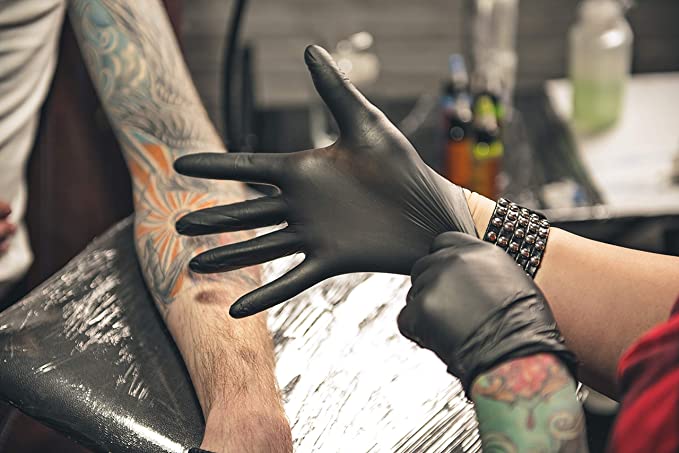 HandCare Black Nitrile Gloves - Exam Grade, Powder Free (6 Mil) - BOGO 20% OFF - Image 4