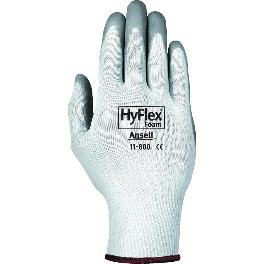 HyFlex Health Hyflex Gloves - White, Gray - Abrasion Resistant - For Healthcare Working - 2 / Pair - Image 3