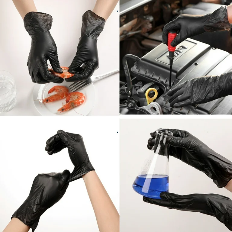 ShamRock Black Latex Multi-Purpose -1000 Gloves - BOGO 20% OFF - Image 3