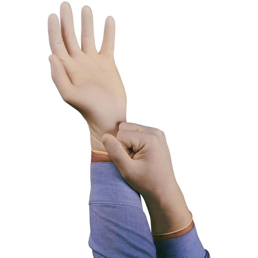 TOUCHNTUFF 69318 TEXTURED NRL PF 9" - 69-318 Disposable Gloves, Powder Free, Natural Rubber Latex, 5 mil