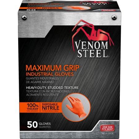 Maximum Grip Nitrile Gloves, 1 Box - Image 2